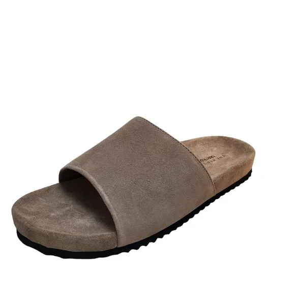 New The Mens Store at Bloomingdales Mens Shoes Slide Comfort Sandals Sto… - Picture 1 of 6